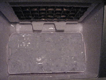 Eisw�rfelmaschine - Innenraum